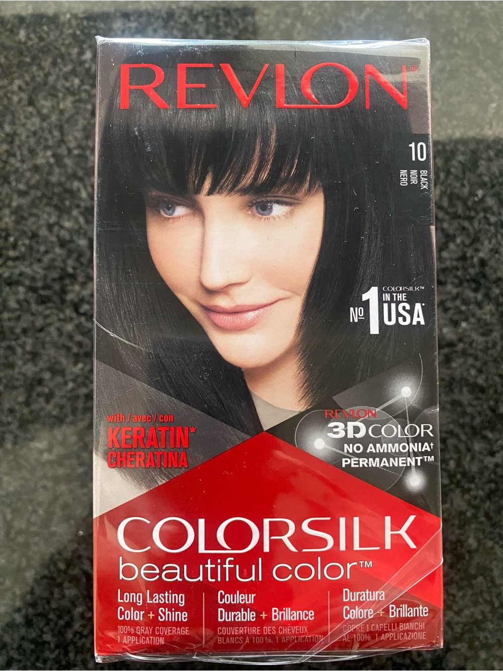 Revlon ColorSilk Beautiful Color Permanent Hair Dye - Black